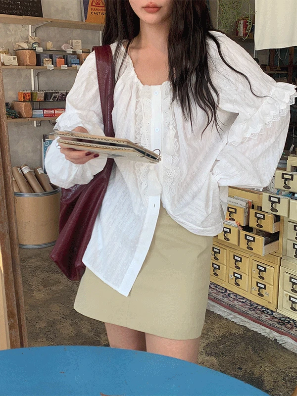 botanika blouse (ivory)