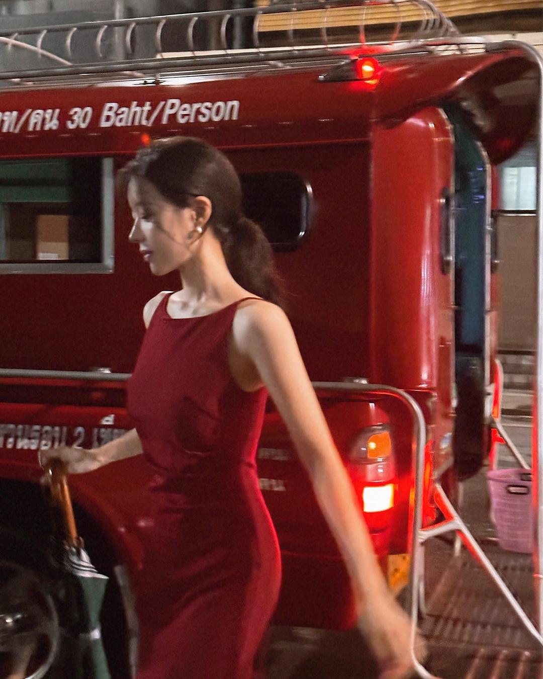 클래식 보트넥 (Red / White)