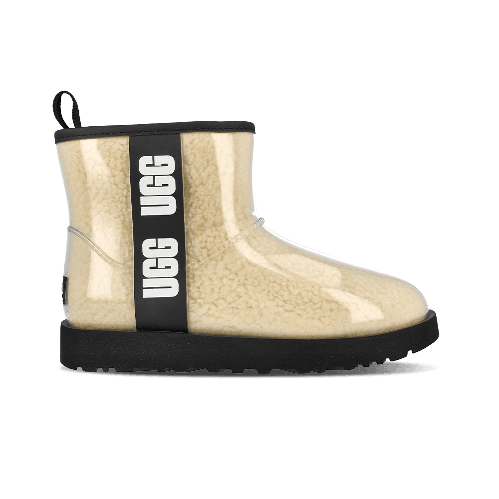 어그 클래식 클리어 미니 부츠 내추럴 블랙 (W)