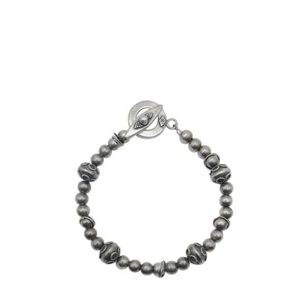 Vintage Spiral Jump Rings 925silver Bracelet