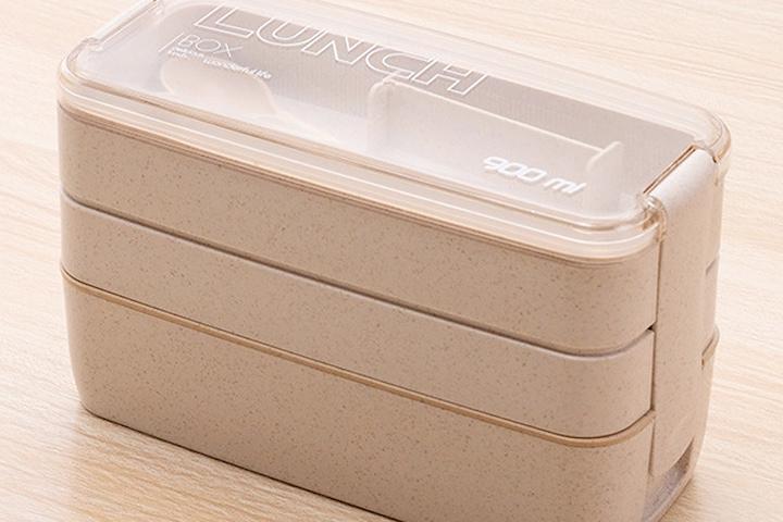 전자레인지용 런치박스 3단 도시락통 DD-11153-1