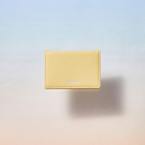 SOFT CARD CASE - TINT YELLOW