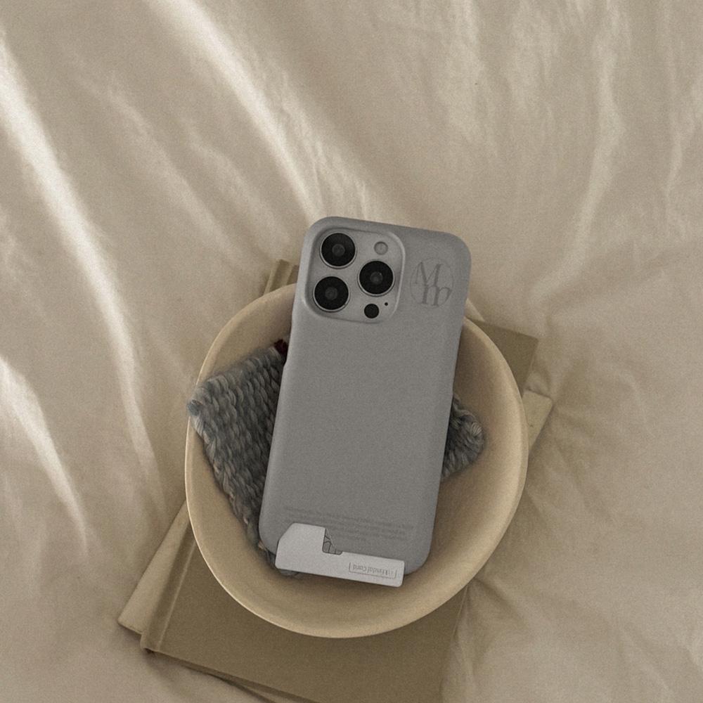 [mm] warm plain 무지 디자인 [카드수납 폰케이스]