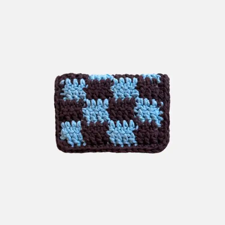 checkerboard wallet