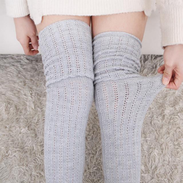 루즈한 롱니트 오버니삭스 : 여우스쿨