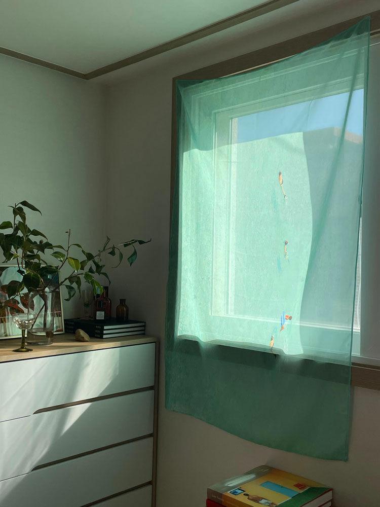 summertime fabric poster
