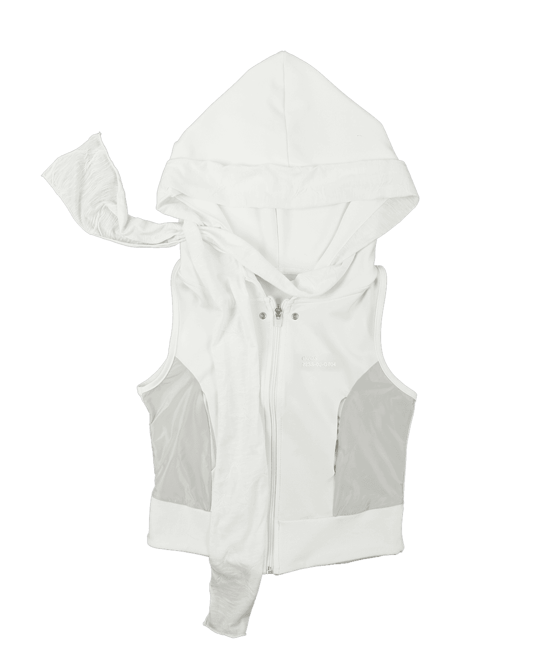 Muffler Boxer Hoodie Zip-up / Off White