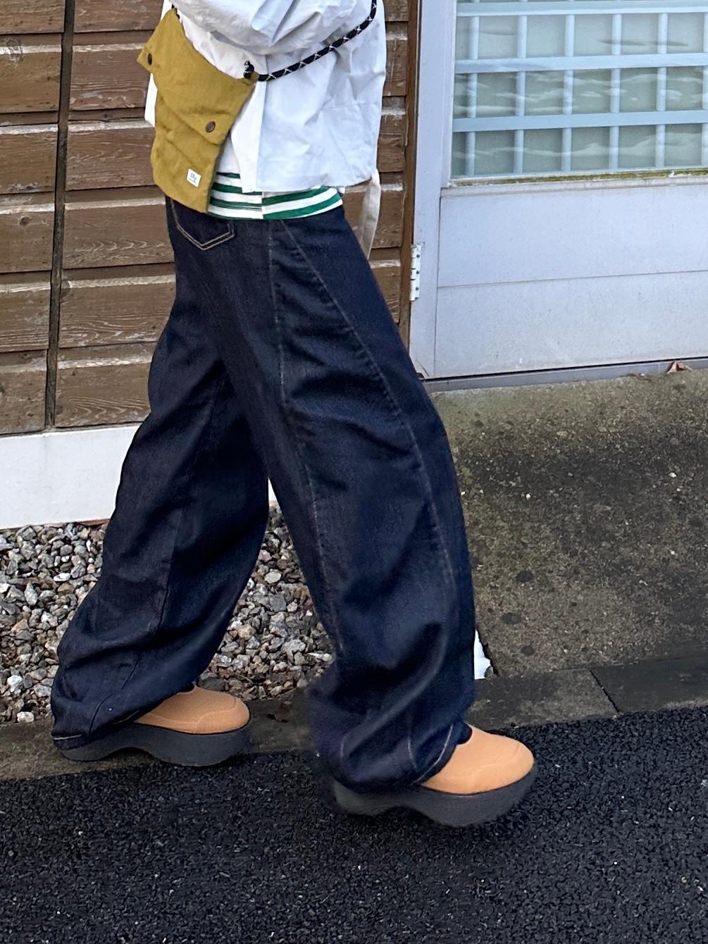 신시 [ootj] double line denim pants / 더블라인 진청 엔진팬츠