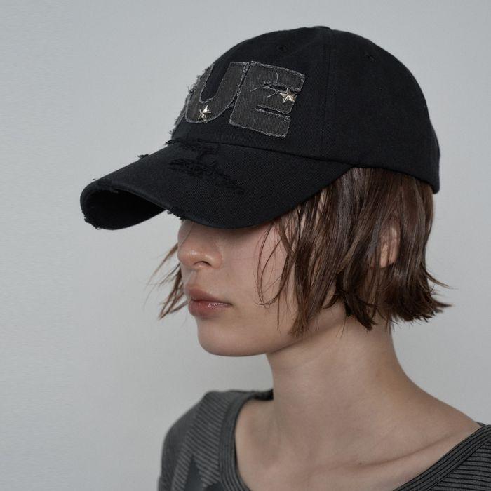 SUE STAR BALL CAP / CHARCOAL