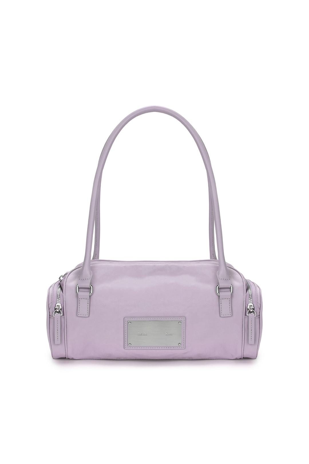 NYLON BOSTON BAG IN LILAC