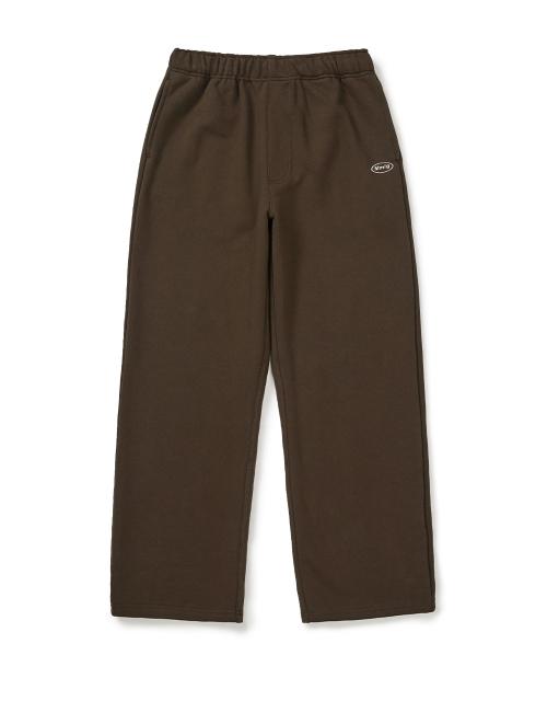 [Mmlg] RELAXED SWEAT PANTS (WOODY BROWN)