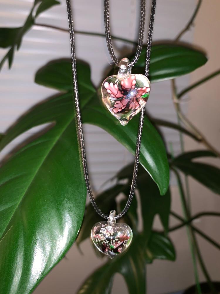 [hoboko made] popo glass necklace