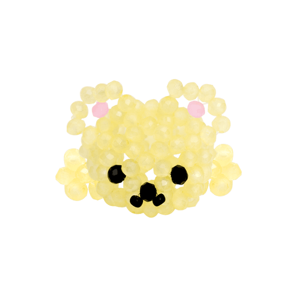 [X YOUNGART] JINI Beads Ring (Yellow)