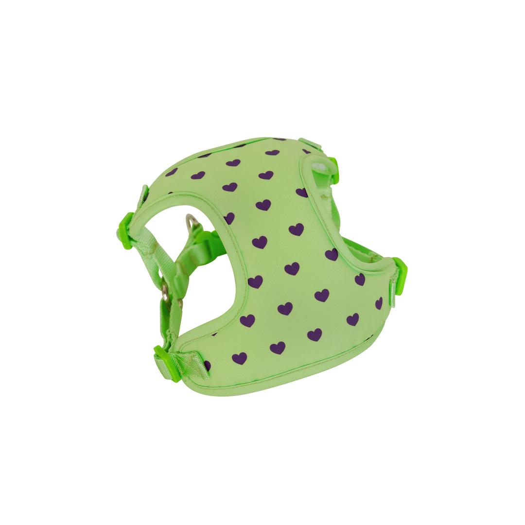 Heart X type harness (Green)
