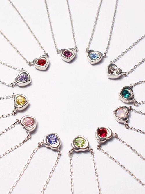 [써지컬] My Birthstone Necklace 스와로브스키 탄생석 목걸이