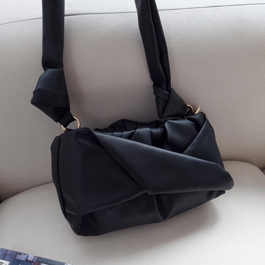 베일런 매듭 숄더 만두백