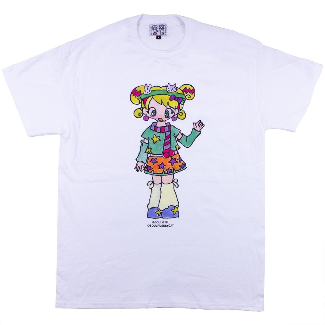 [SOULPUSSSYCAT] SOULGIRL™  T-shirts No.3 (white)
