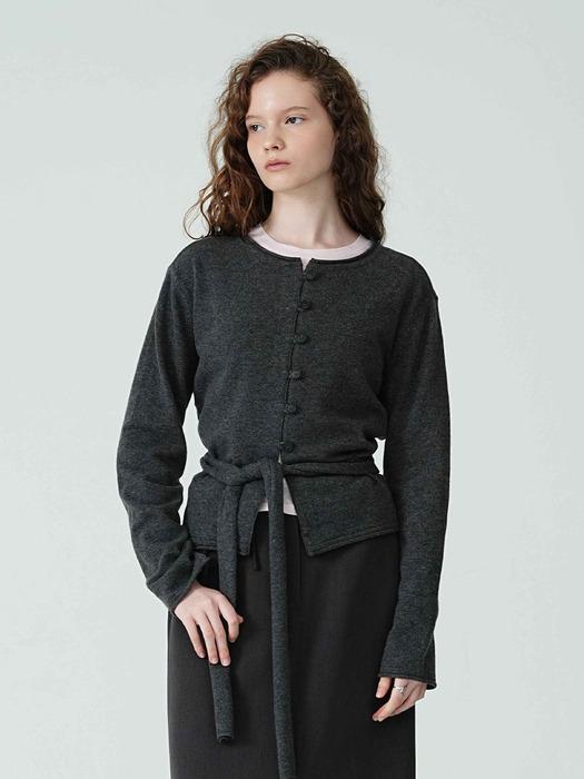 울 스트랩 가디건 NEK5WD910_9E