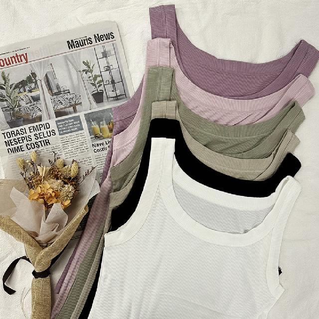 (핵편한/필수템) 코디활용 만점 슬림빗 베이직 이너 모달나시