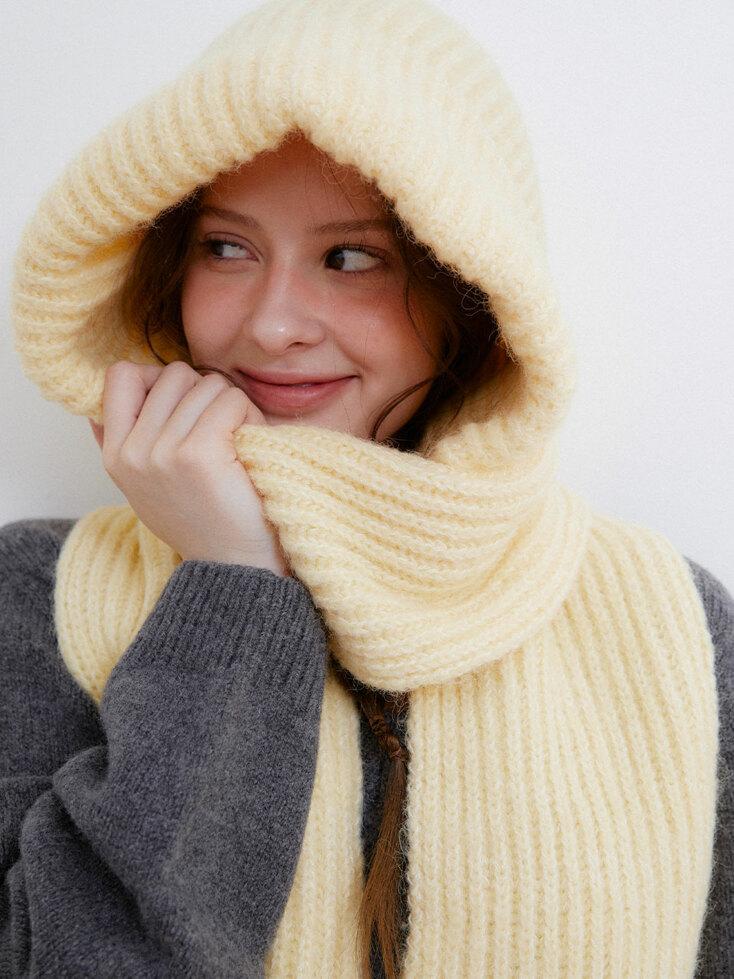 dual knit muffler balaclava (C076_light yellow)