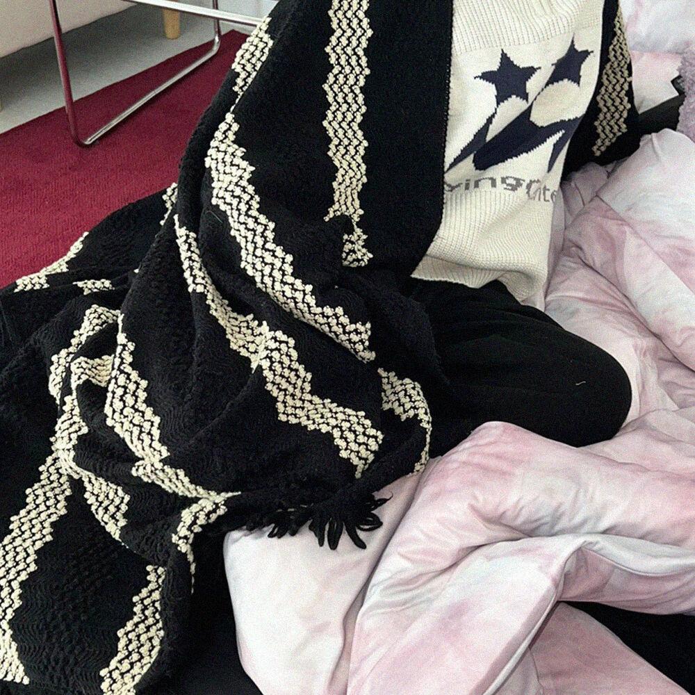 블랙 소로우 에스닉 블랭킷 캠핑담요 쇼파커버