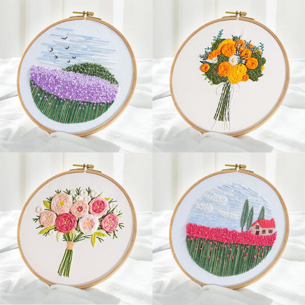 호미호비 프랑스자수 패키지 십자수 세트 취미생활키트 모음