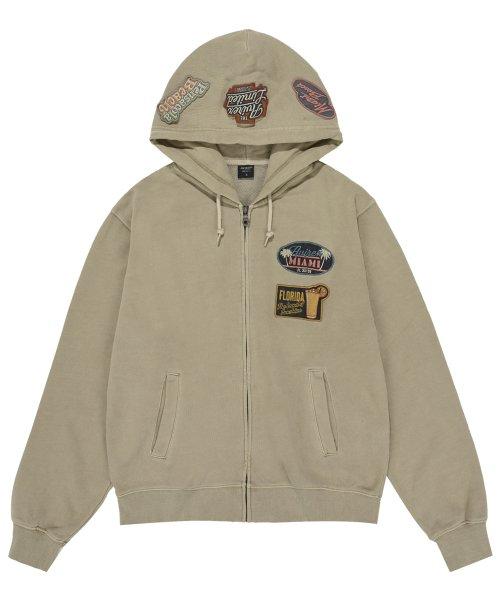 페이드 워시 파카 마이에미 패치 / 7834131005 샌드