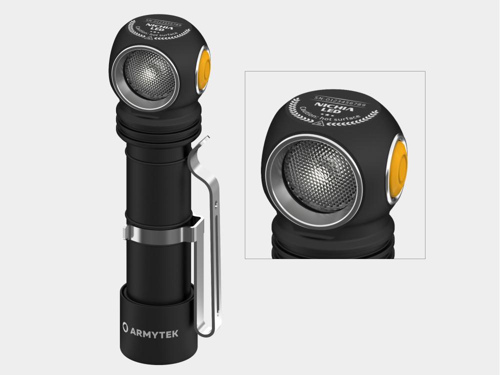 아미텍 [위자드 C2 프로 니치아] 완벽에 가까운 자연광이 특징인 넓은 빔의 멀티 손전등