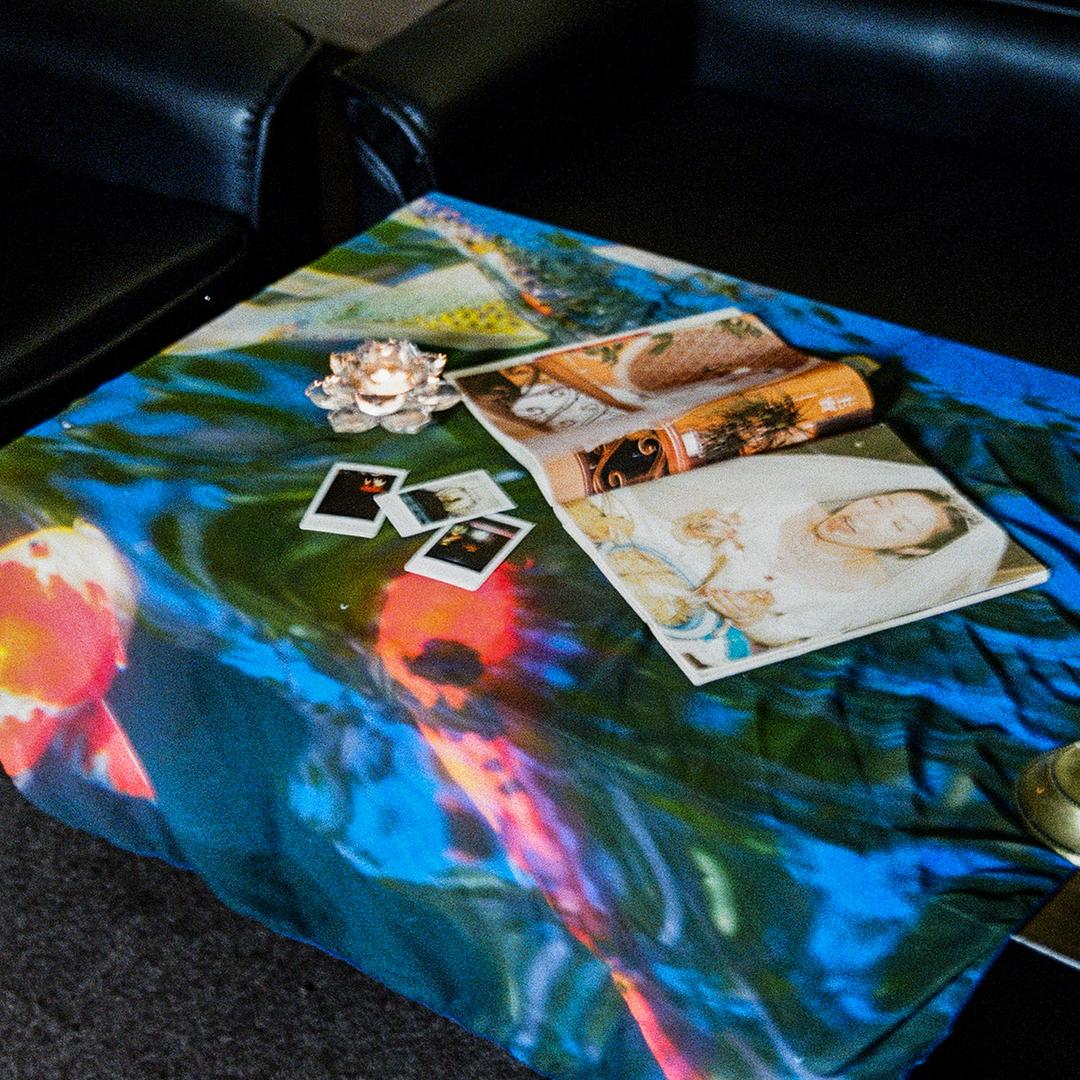 쉬폰 패브릭 포스터 (잉어)