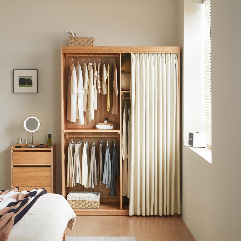 [2025 어워즈] 브리튼 드레스룸 원목 옷장 행거