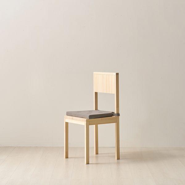 피톤치드 편백나무 원목 의자