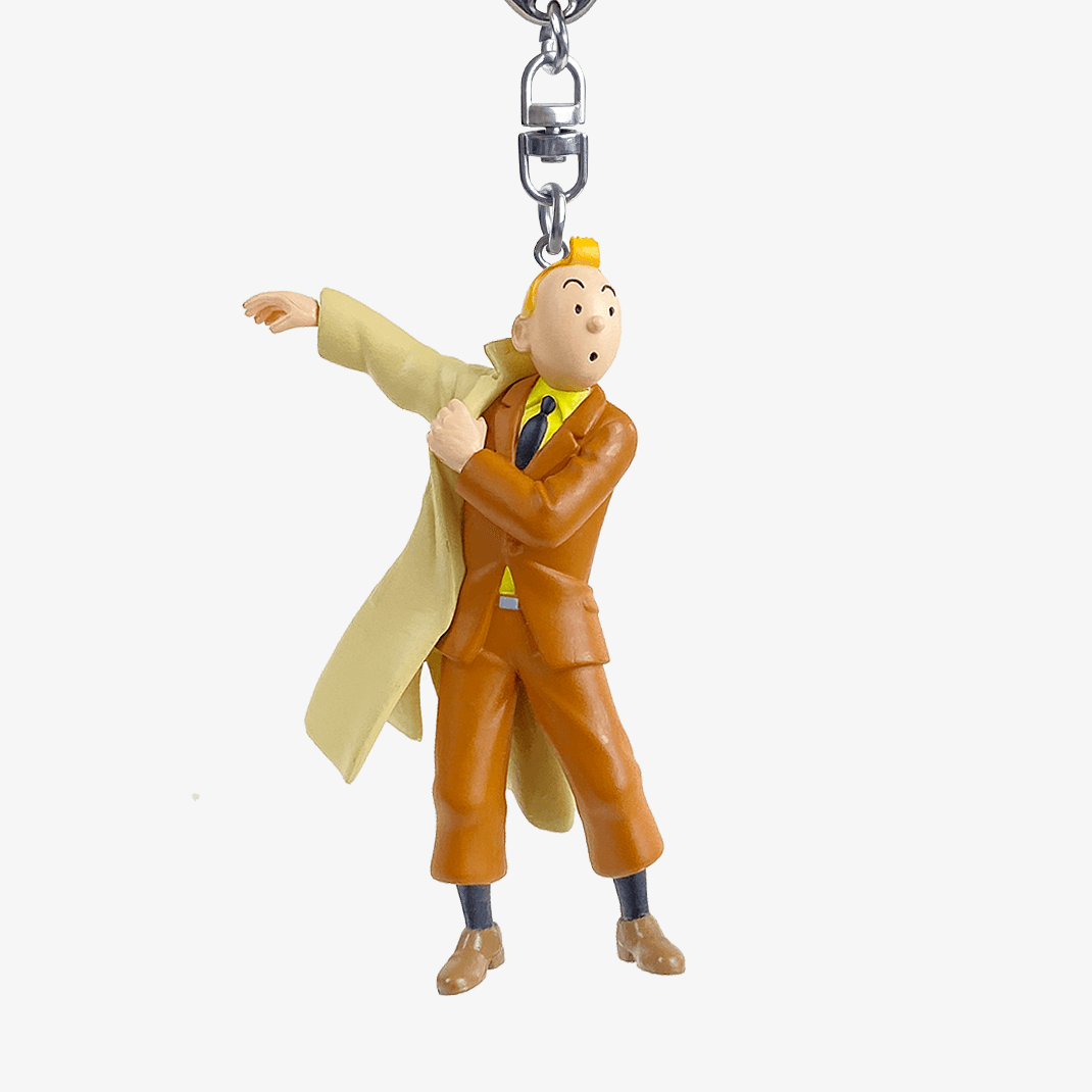 TINTIN PUTS ITS TRENCH 땡땡 트렌치 키링 Small/Big