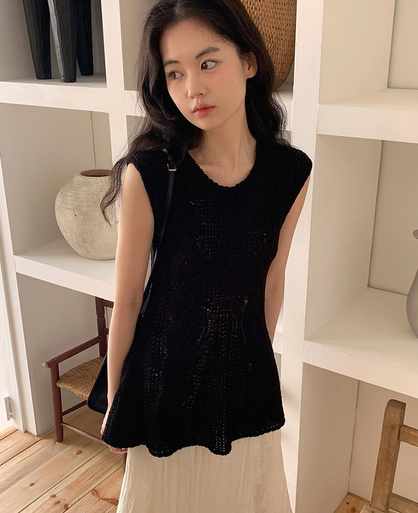 메이비베이비 Gota Knit Top (2colors)