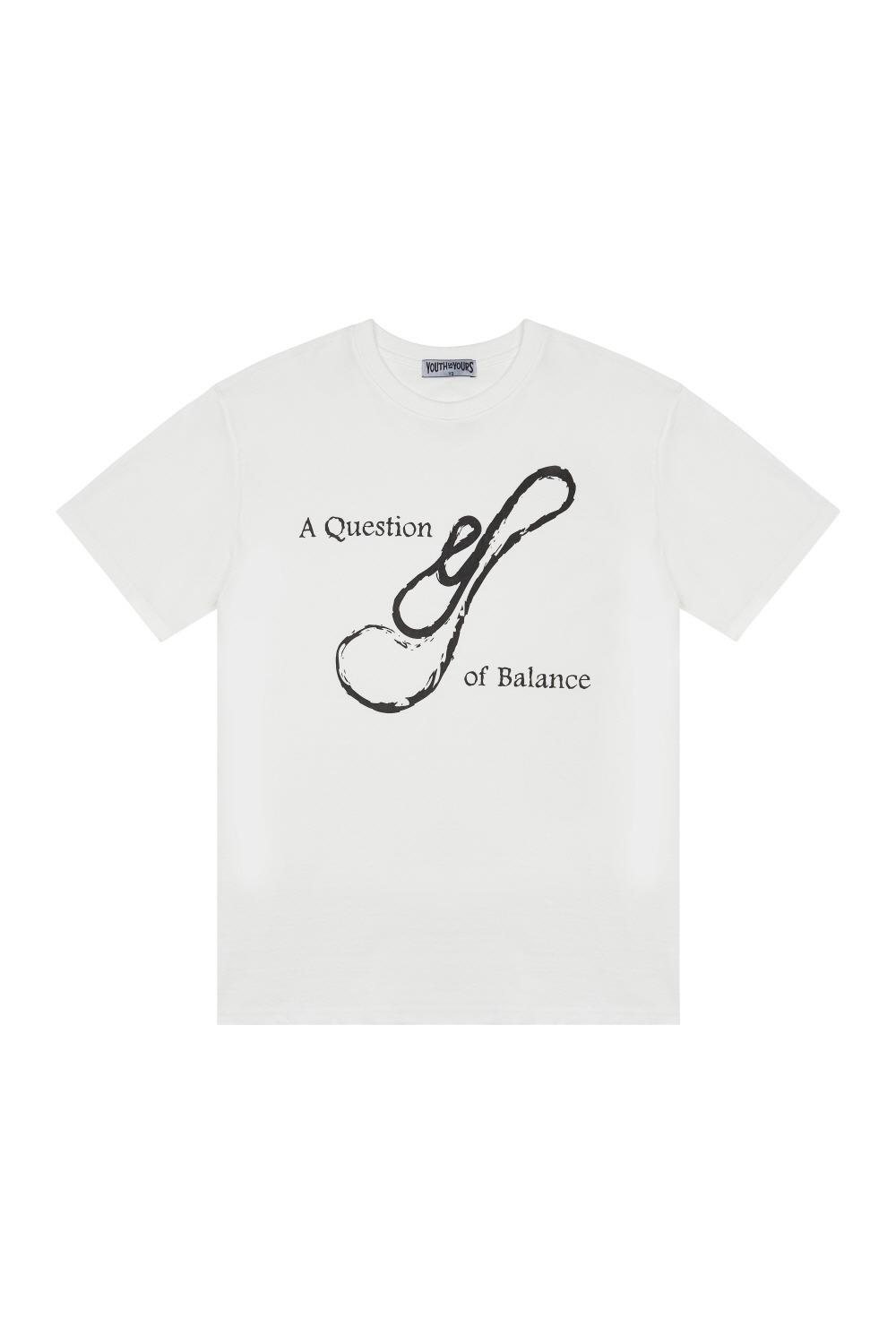 BALANCE TEE [WHITE]
