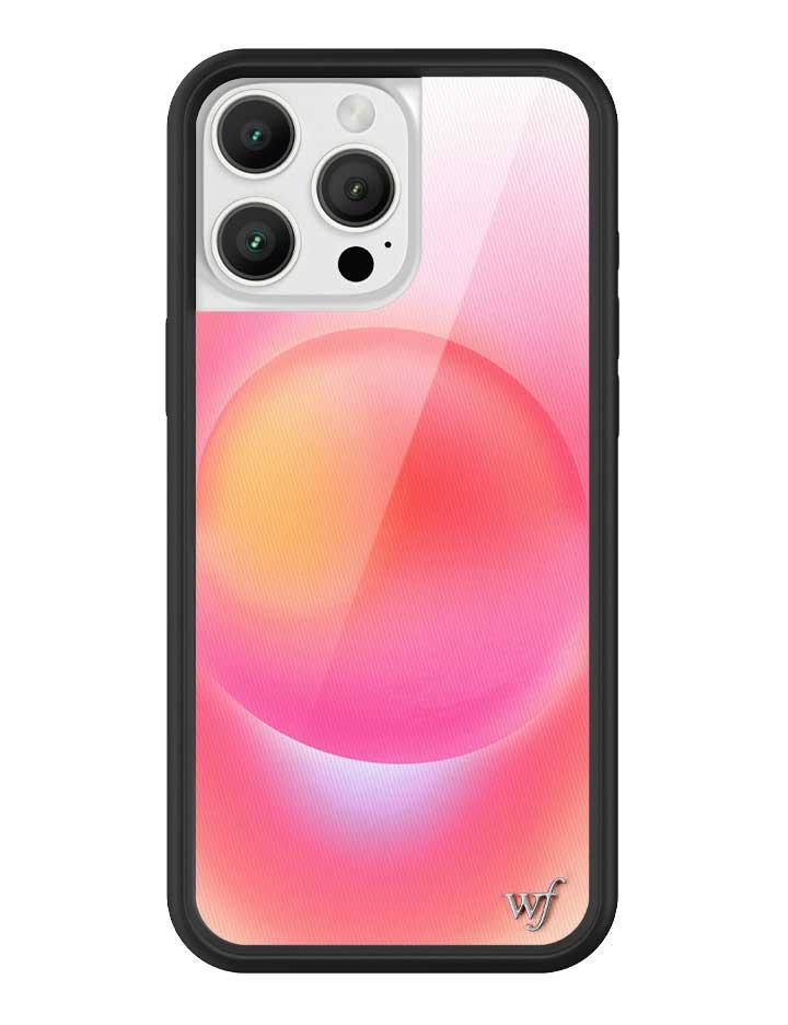 Wildflower Hot Pink Aura iPhone Case