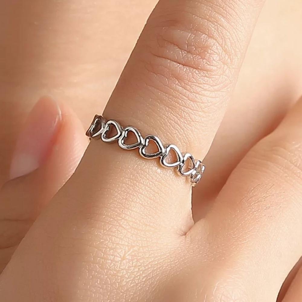 러브무이 소아암 아동후원 하트 기부반지