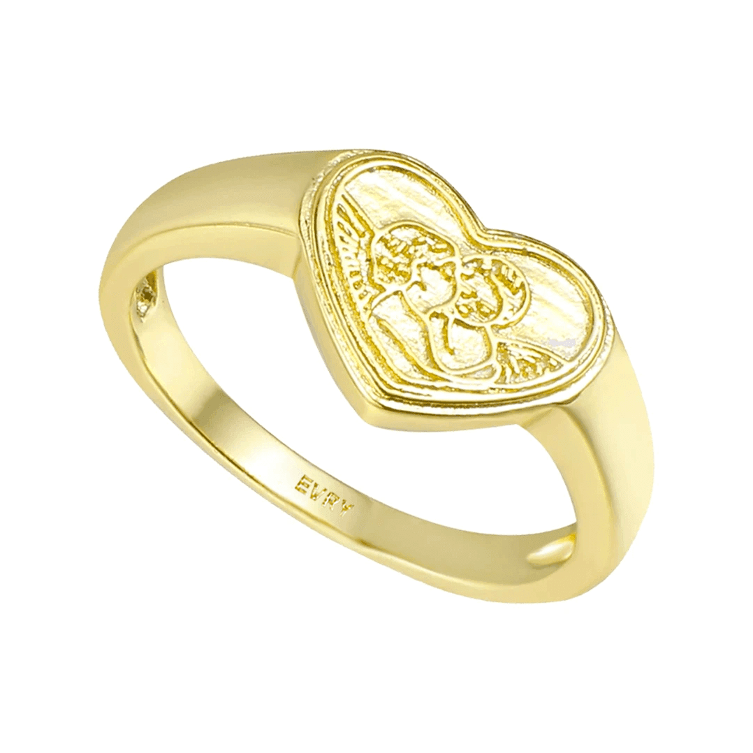 Heavenly Kiss Ring - 5 / Gold
