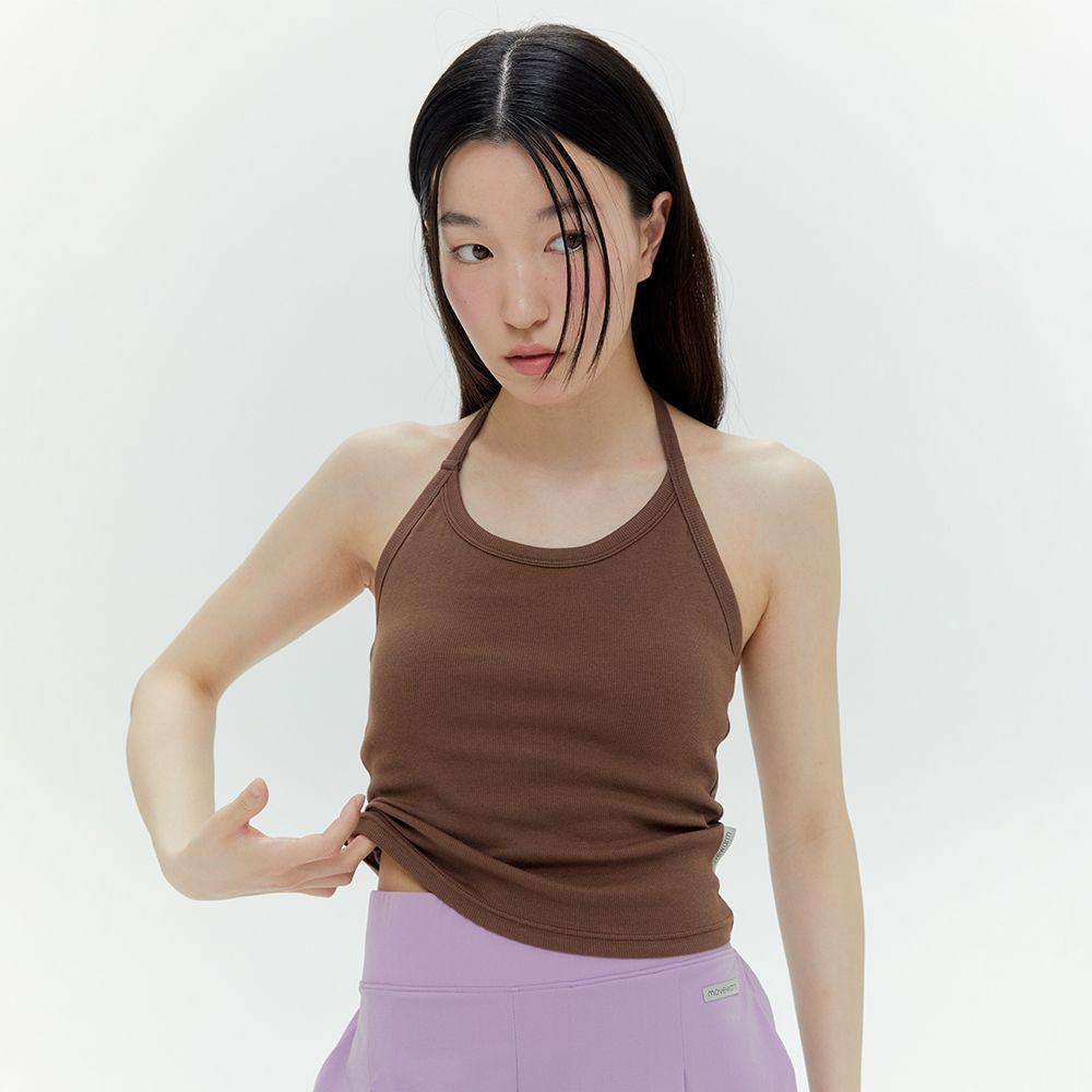 Rib Halter Top- 8Colors