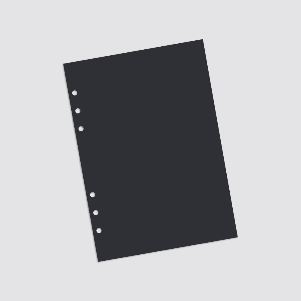 6공다이어리속지 A5속지 컬러무지