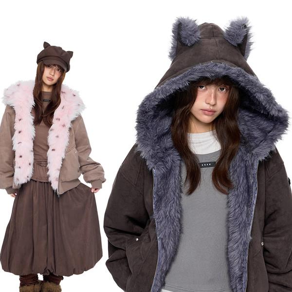 Teddy Ears Fur Jumper