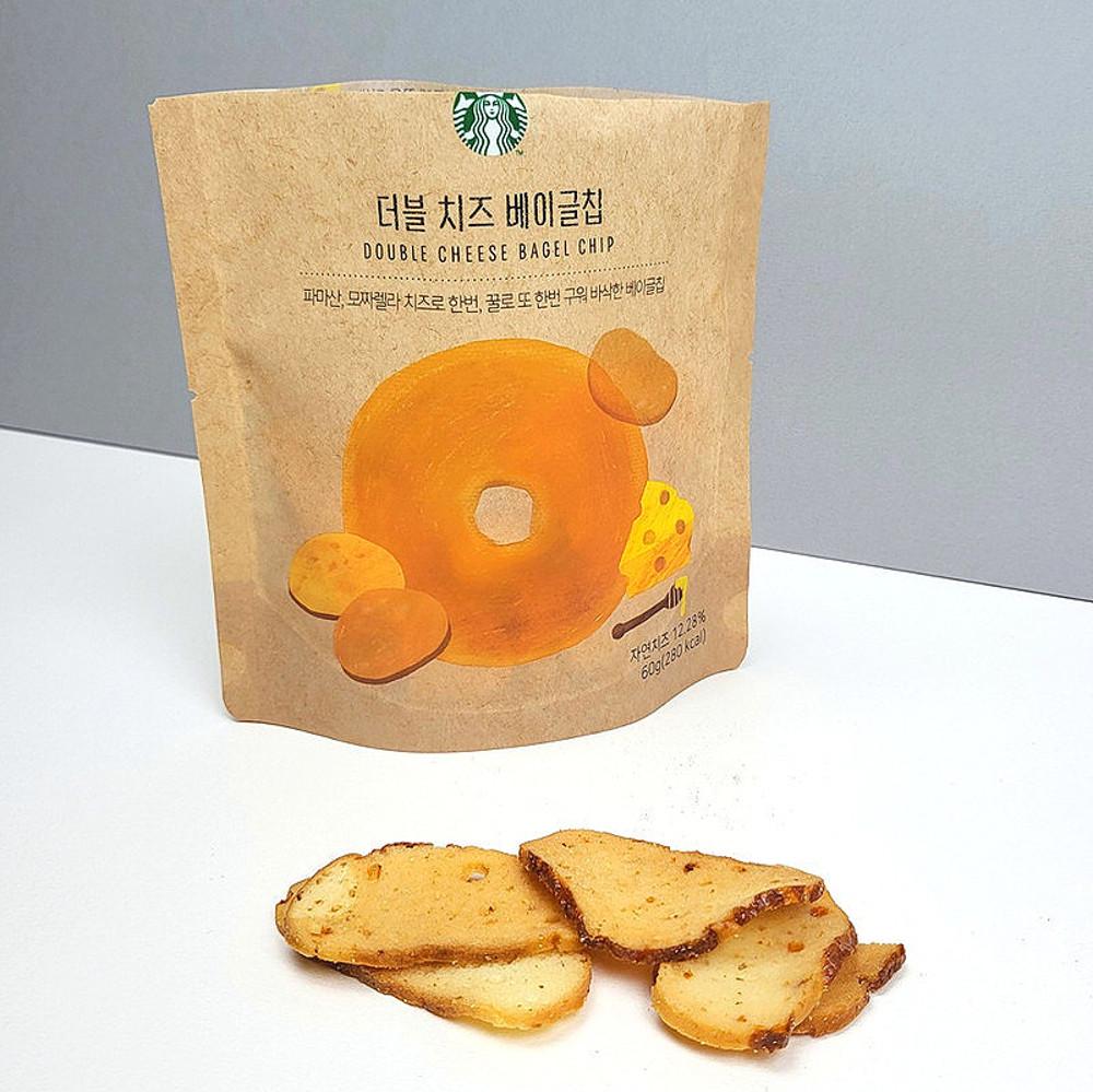 [스타벅스] 더블 치즈 베이글칩
