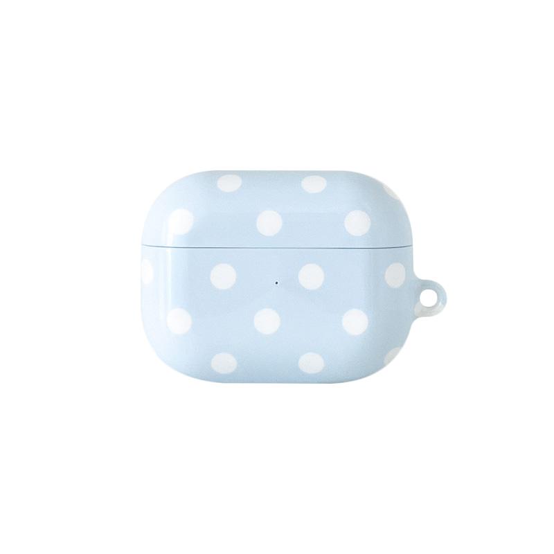 Dot Pattern AirPods Case [Pale Blue]