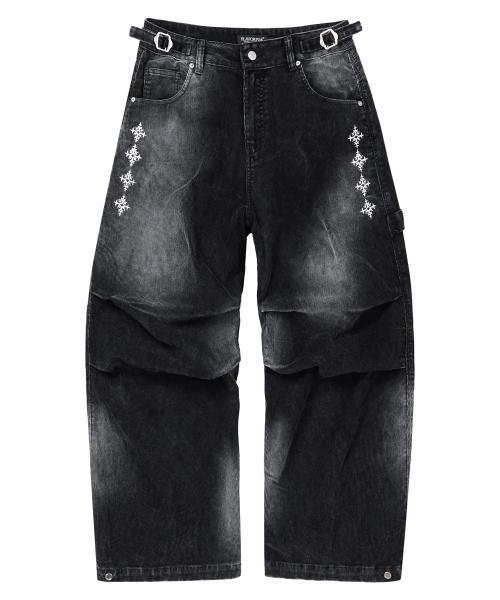 Corduroy Wide Carpenter Pants (TP0069)