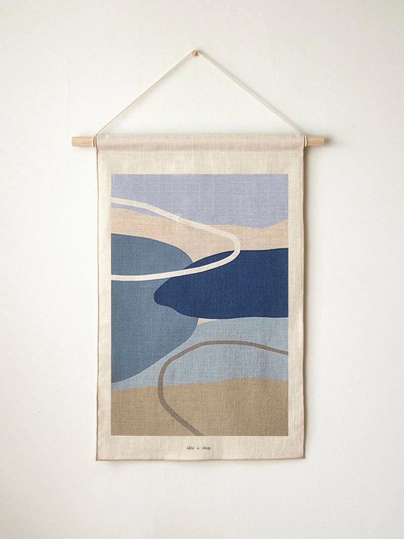 패브릭 포스터 - 파도