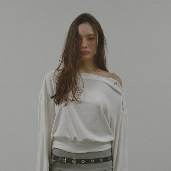 MULTI SNAP BUTTON T (IVORY)