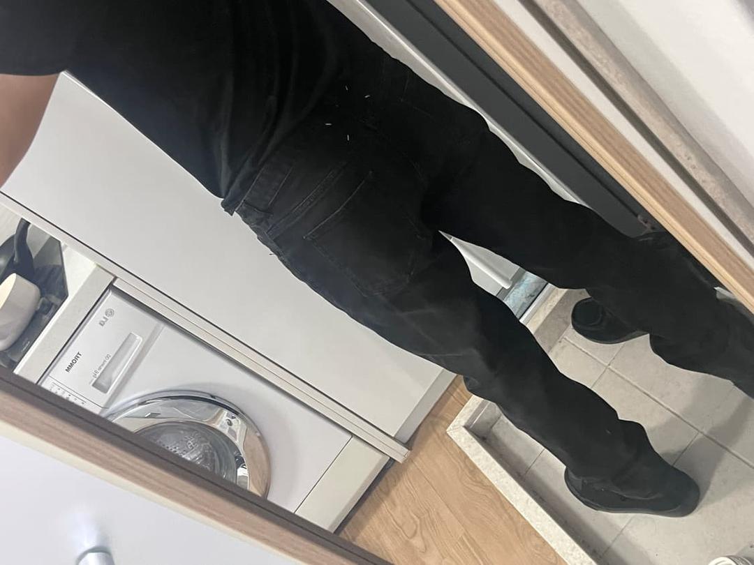 마르지엘라 블랙 데님 팬츠 | 후루츠패밀리