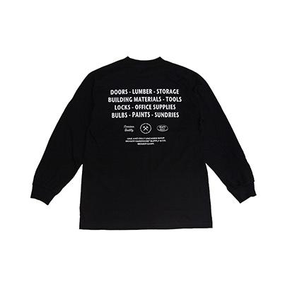 AXE&TYPO long sleeve t-shirt_black