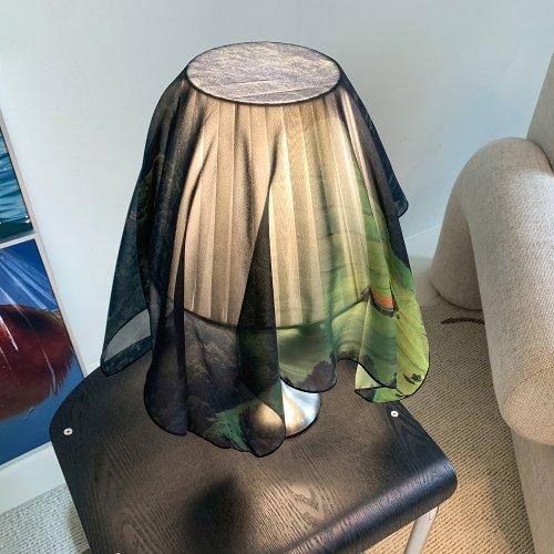 느긋한 오후의 기록 인테리어 패브릭 쉬폰 포스터  / 04번 Alps light #1(65-65cm)