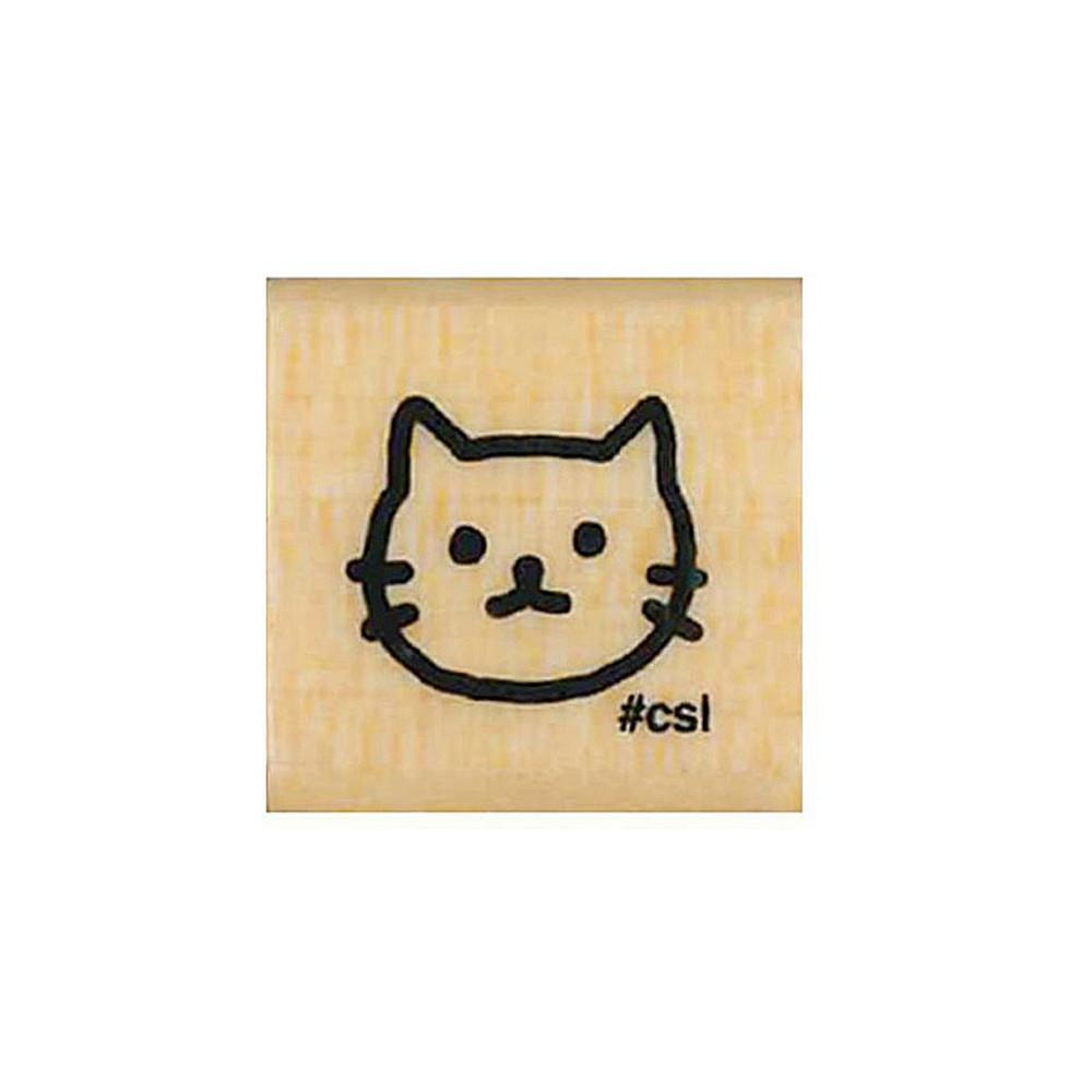 kodomonokao 고양이 스탬프 도장