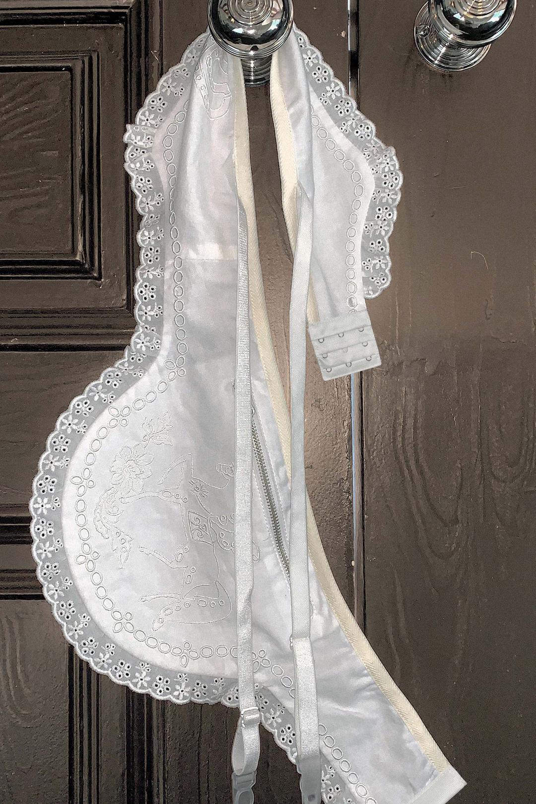 Cotton Apron Belt White